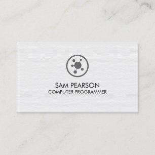 Carte De Visite Développeur de logiciels programmeur informatique