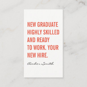 Carte De Visite Devis en gras