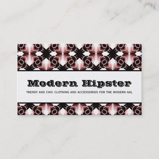 Carte de visite d'extravagance radieuse, Cabernet (Devant)