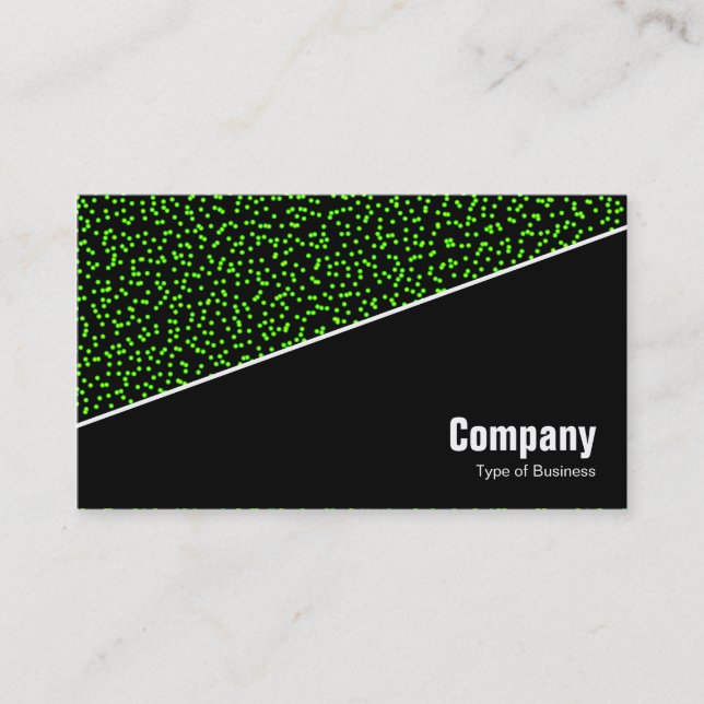 Carte De Visite Diagonal V3 - Noir - Abstrait 080716(6) (Devant)