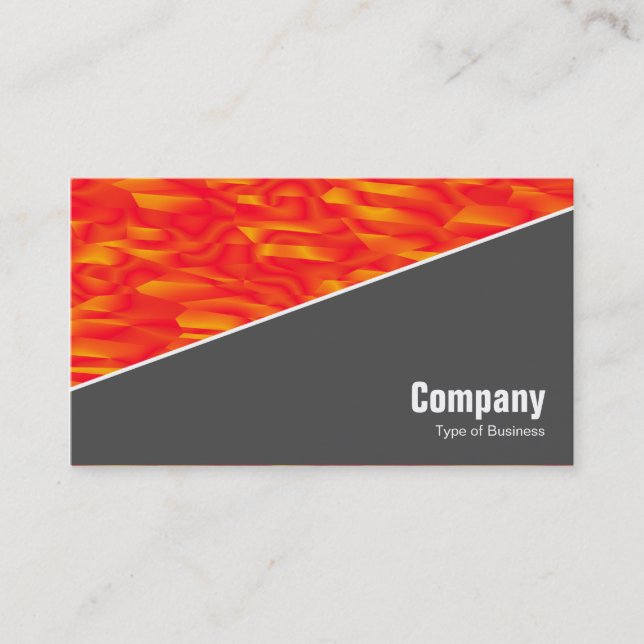 Carte De Visite Diagonale V3 - Gris 70pc - Abstrait 080716(011) (Devant)