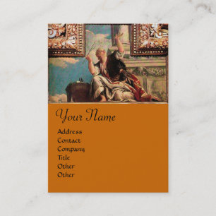 Carte De Visite DIALECTIQUE / Allégation Renaissance, Vert Jaune