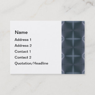 Carte De Visite Diamants bleus