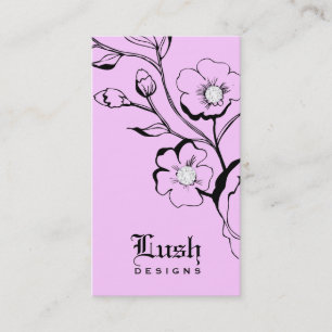 Carte De Visite diamants du noir   de la sucrerie 311-Lush