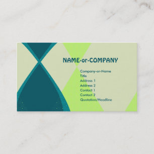Carte De Visite diamants rétro :