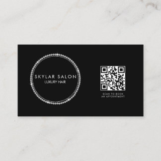 Carte De Visite Diamonds Hair Salon Prolongations de cheveux Code