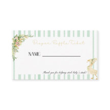 Diaper Raffle Card- Gender Neutral