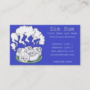 Carte De Visite Dim Sum