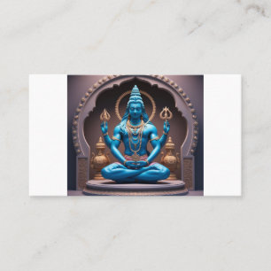 Carte De Visite Dimensions divines : Art 3D du Seigneur Shiva 🕉️