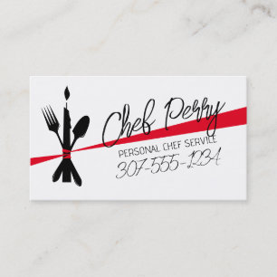 Carte De Visite diner fait sur commande d'arc de bougie de