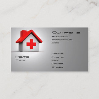 Carte de visite d'infirmière