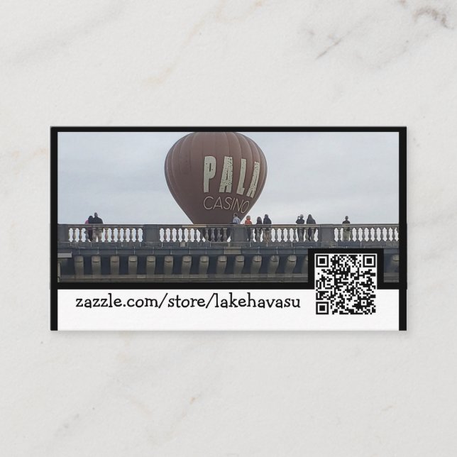 Carte de visite d'informations (Devant)