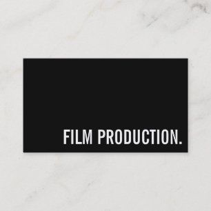 Carte De Visite Directeur Clapperboard Film Movies Producteur Act