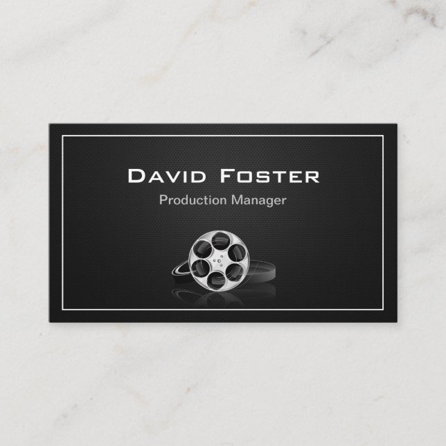 Carte De Visite Directeur de la production cinématographique Produ (Devant)