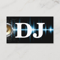 Disc-jockey frais d'ondes sonores du DJ