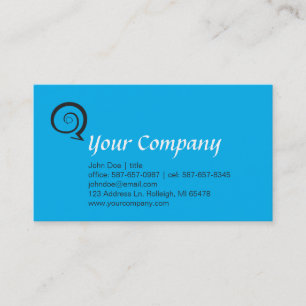 Carte De Visite Discussion en spirale