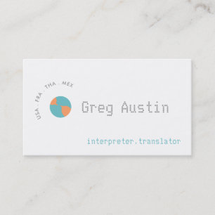 Carte De Visite Discussion Terre