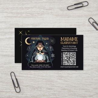 Carte De Visite Diseur de bonne aventure