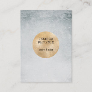 Carte De Visite District d'Aquarell Grau noir