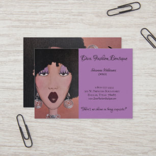 carte de visite "DIVA Fashion Boutique"
