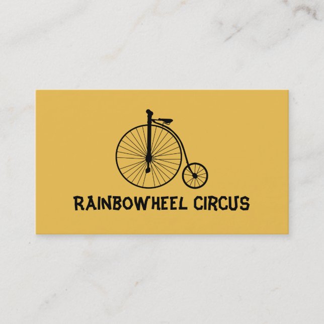 Carte De Visite Divertissement de spectacle de cirque Clown Comédi (Devant)