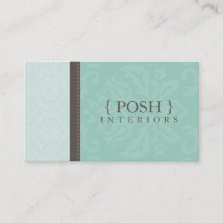 CARTE DE VISITE :: divinement damask L 7