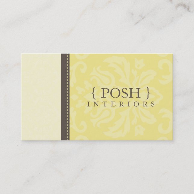 CARTE DE VISITE :: divinement damask L 8 (Devant)