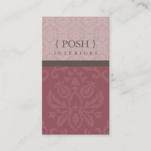 CARTE DE VISITE :: divinement damask P 6