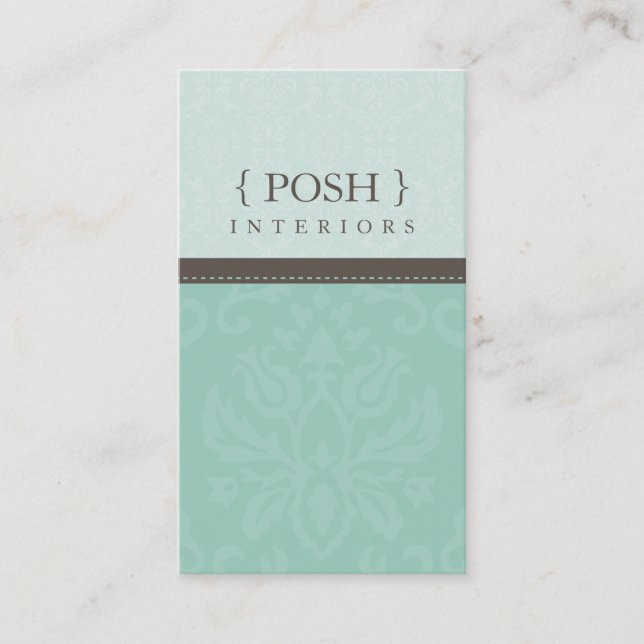 CARTE DE VISITE :: divinement damask P 7 (Devant)