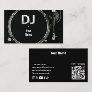 Carte de visite DJ