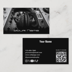 Carte de visite DJ