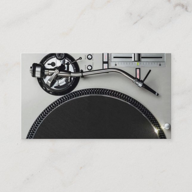 Carte de visite DJ (Devant)