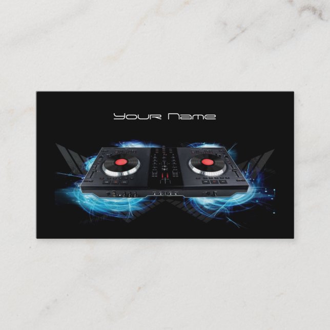 Carte de visite DJ (Devant)