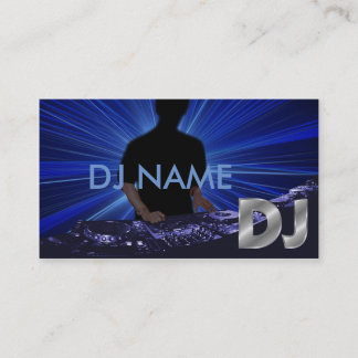 Carte de visite DJ
