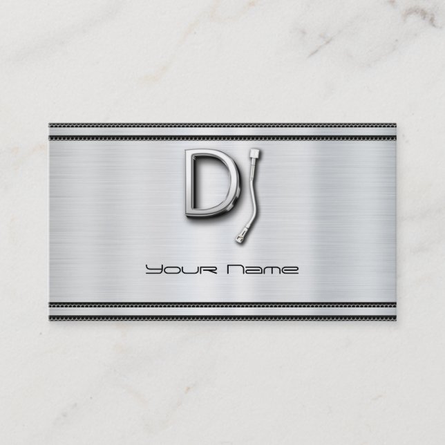 Carte de visite DJ (Devant)
