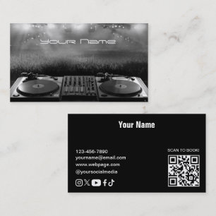 Carte de visite DJ