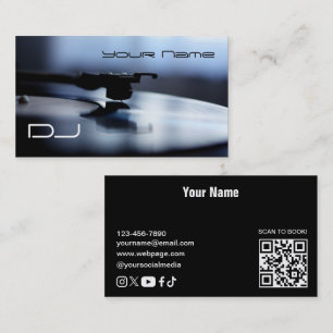 Carte de visite DJ