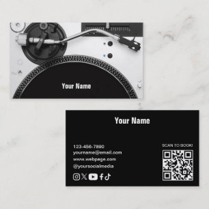 Carte de visite DJ