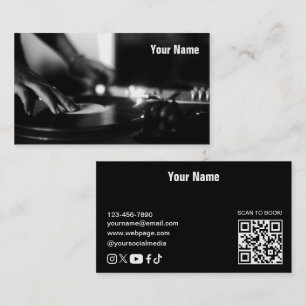 Carte de visite DJ