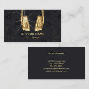 Carte de visite DJ