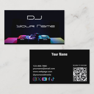 Carte de visite DJ