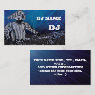 Carte de visite DJ