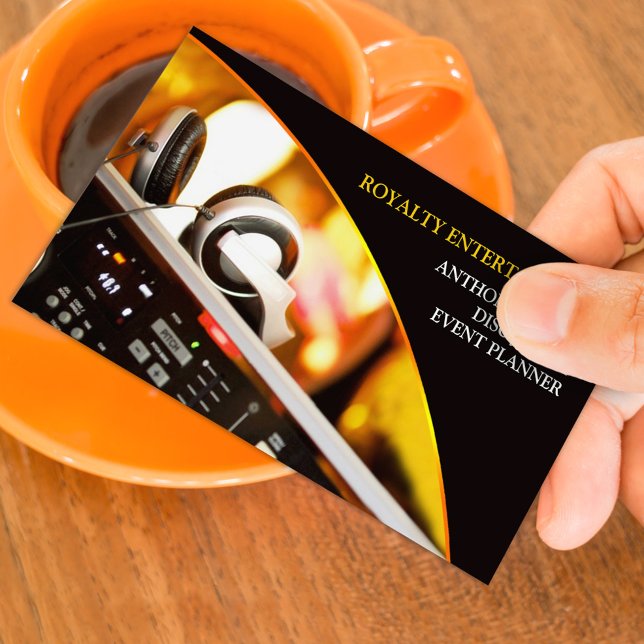 Carte de visite DJ (Créateur téléchargé)