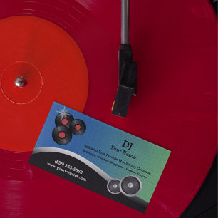 Carte de visite DJ