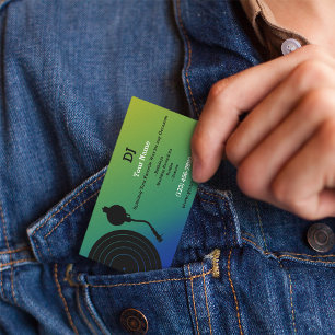 CARTE DE VISITE DJ
