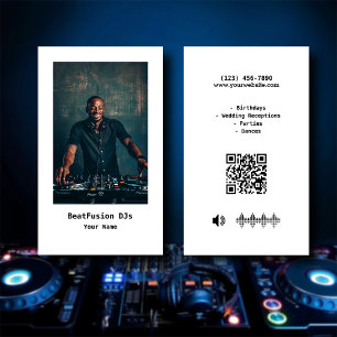 CARTE DE VISITE DJ