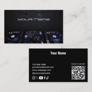 Carte de visite DJ