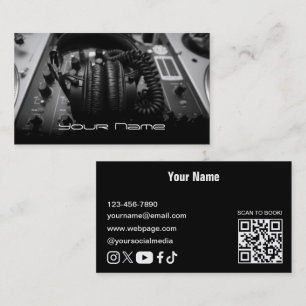Carte de visite DJ