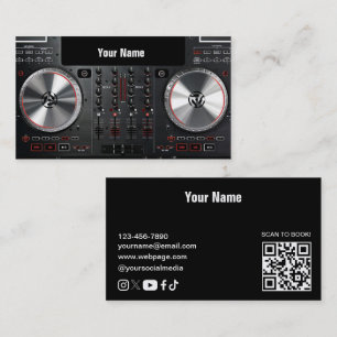 Carte de visite DJ