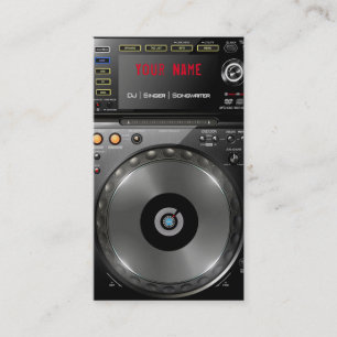 Carte de visite DJ